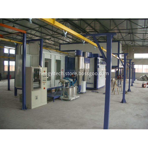 Automatic electrostatic Cabinet Powder coating equipment